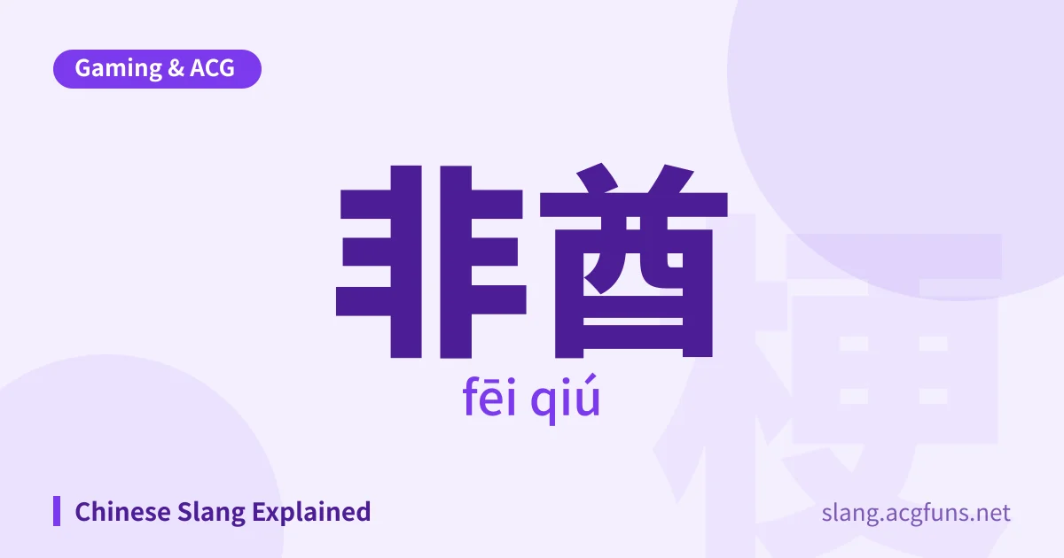 非酋 (fēi qiú)