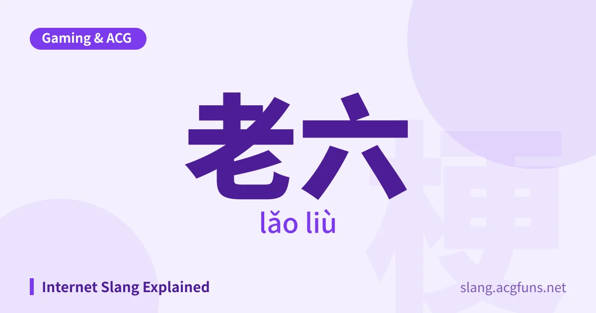 老六 (lǎo liù)