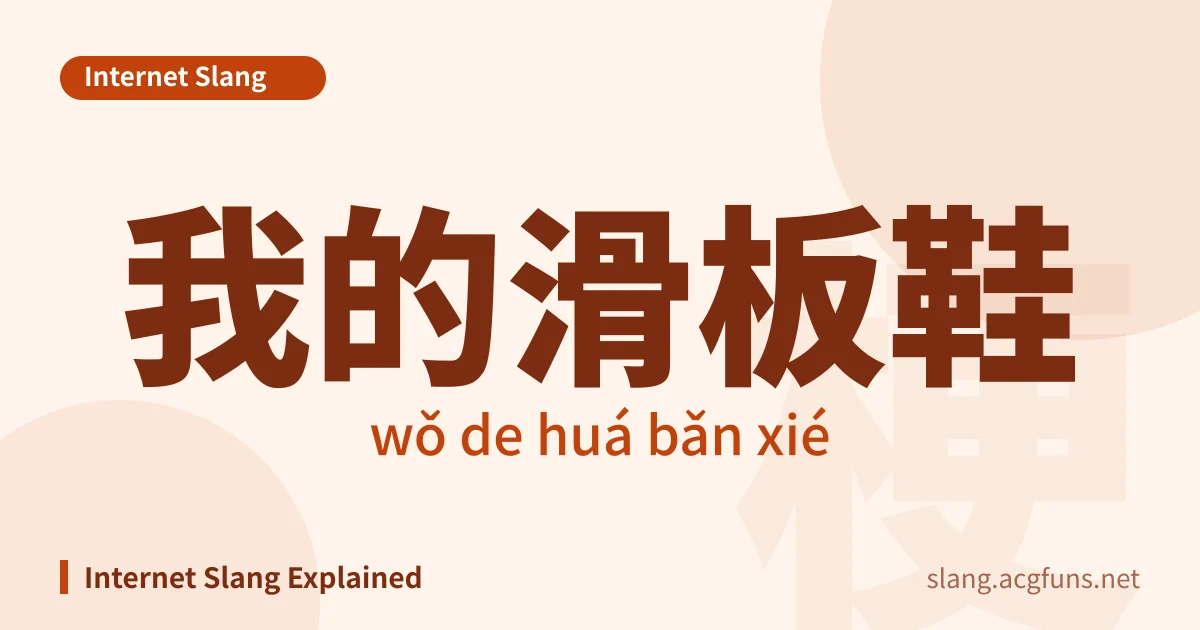 我的滑板鞋 (wǒ de huá bǎn xié)