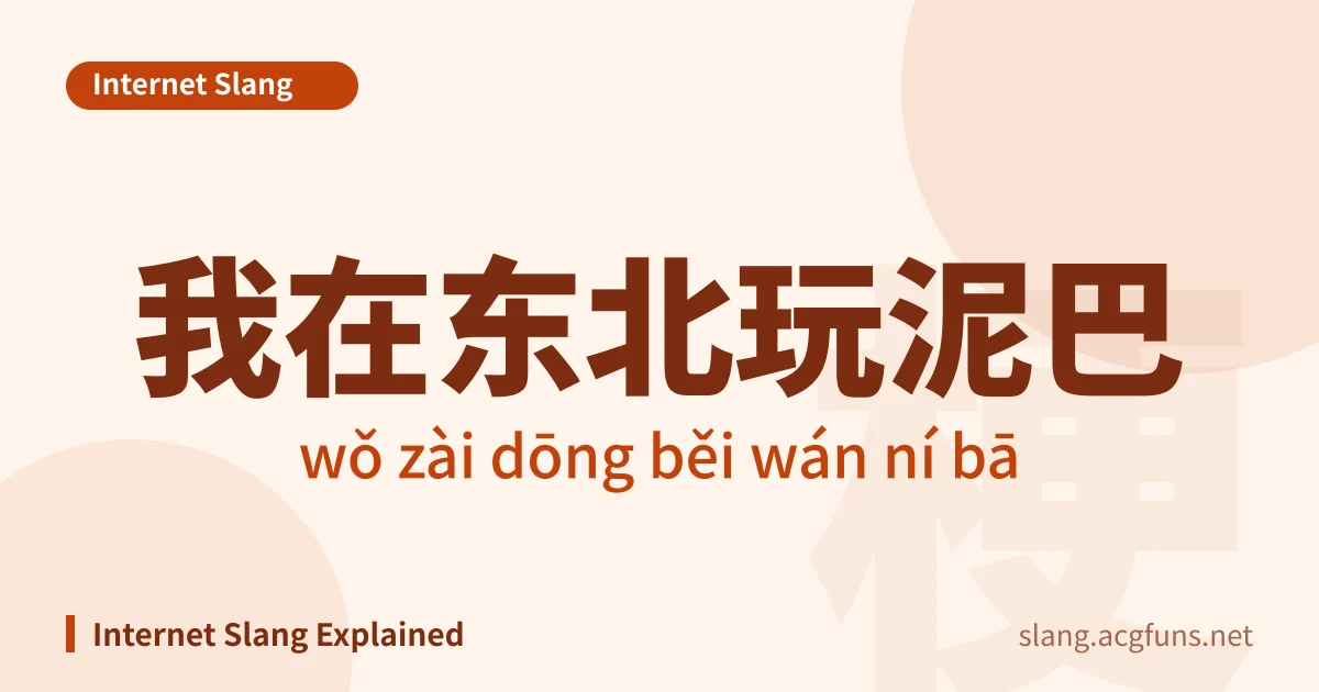 我在东北玩泥巴 (wǒ zài dōng běi wán ní bā)